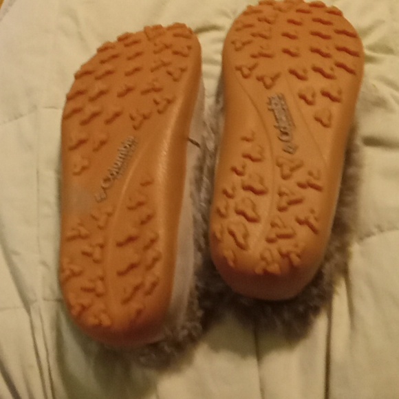 Women's Columbia Faux Fur Slip On Slippers/Shoes - Picture 4 of 8